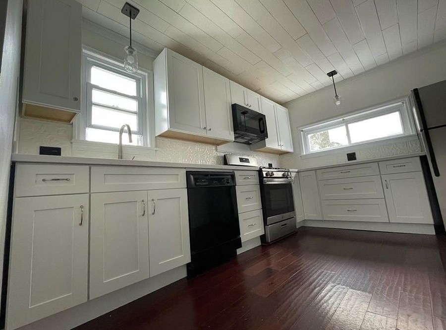 White shaker full kitchen remodel